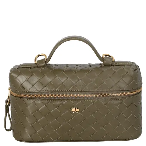 BOLSA PEQUENA TRESSÊ VANITY LUIZA BARCELOS VERDE