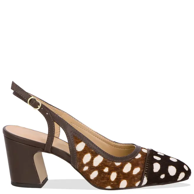 SCARPIN SLINGBACK SALTO MÉDIO LUIZA BARCELOS ANIMA