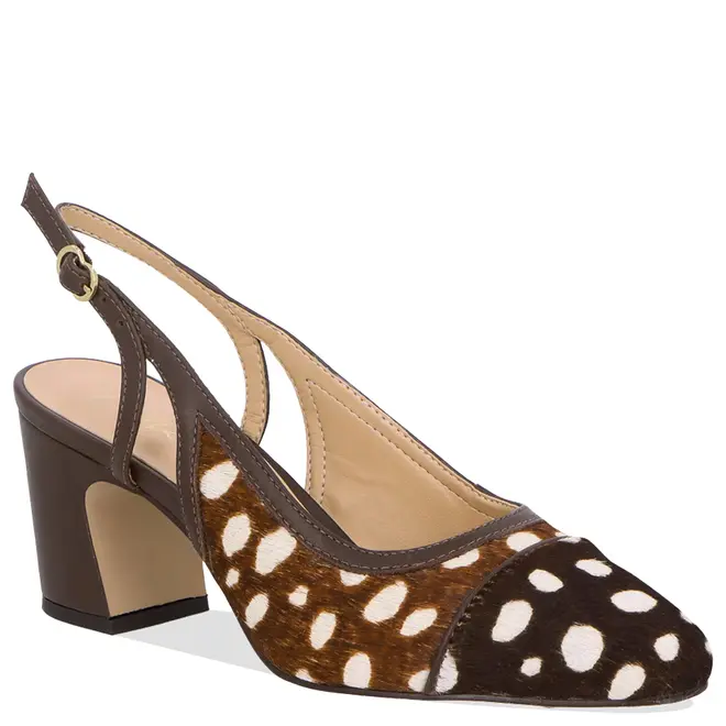 SCARPIN SLINGBACK SALTO MÉDIO LUIZA BARCELOS ANIMA