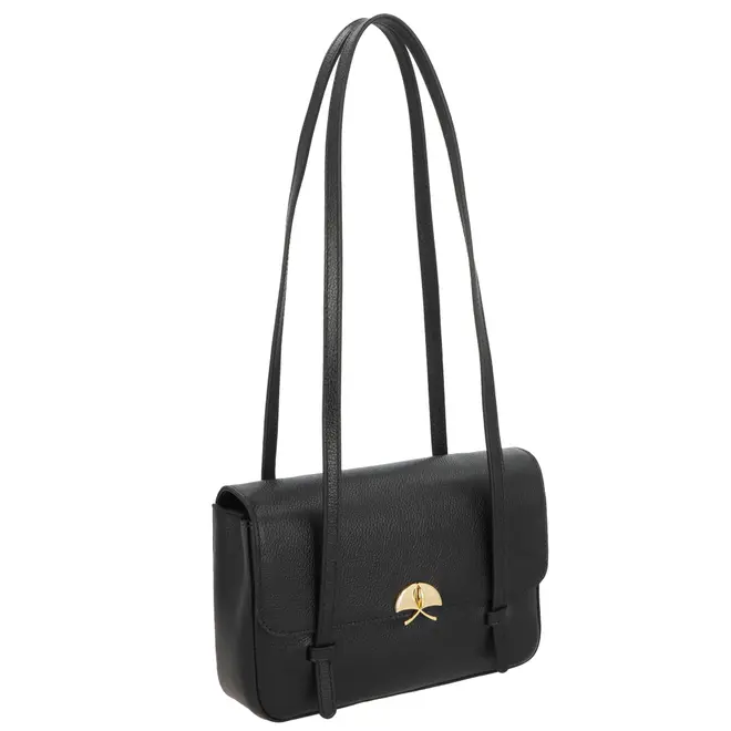 BOLSA MÉDIA LUIZA BARCELOS PRETO