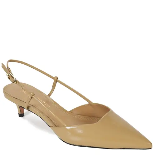 SCARPIN SALTO BAIXO CASSIE PAULA TORRES BEGE