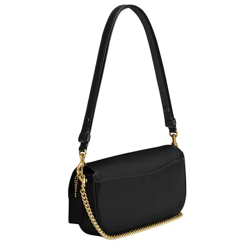 BOLSA COACH NEW YORK BROOK FLAP CHAIN PRETO