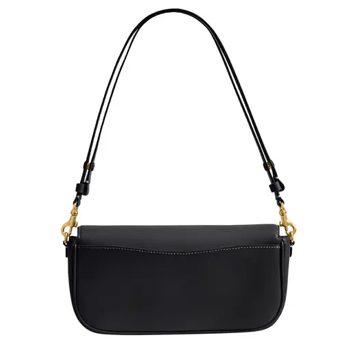 BOLSA COACH NEW YORK BROOK FLAP CHAIN PRETO
