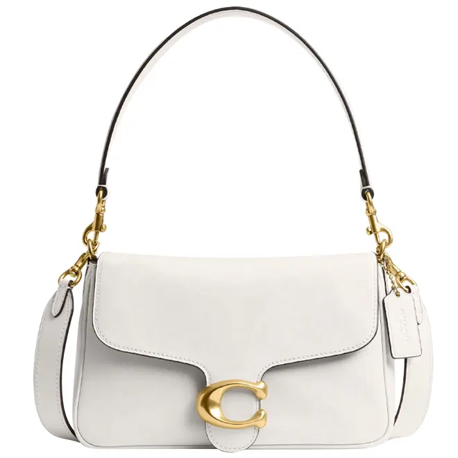 BOLSA COACH NEW YORK SOFT TABBY SHOULDER BRANCO
