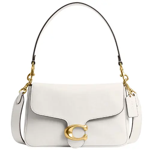 BOLSA COACH NEW YORK SOFT TABBY SHOULDER BRANCO