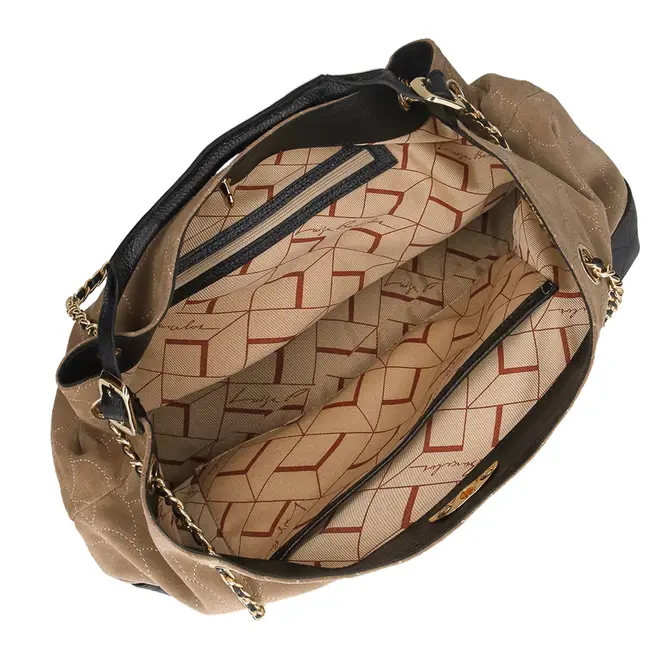 BOLSA GRANDE LUIZA BARCELOS BEGE