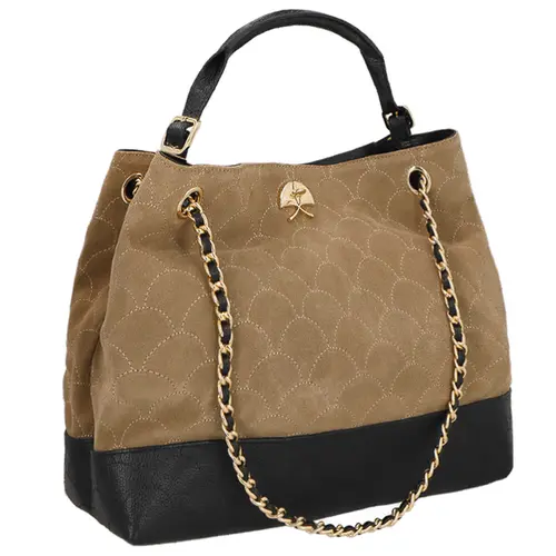 BOLSA GRANDE LUIZA BARCELOS BEGE