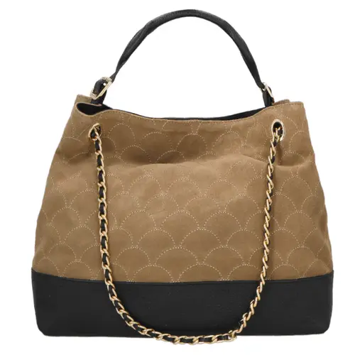 BOLSA GRANDE LUIZA BARCELOS BEGE