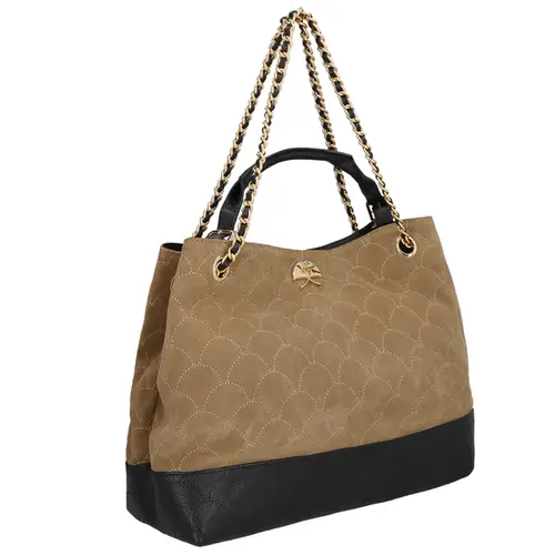 BOLSA GRANDE LUIZA BARCELOS BEGE