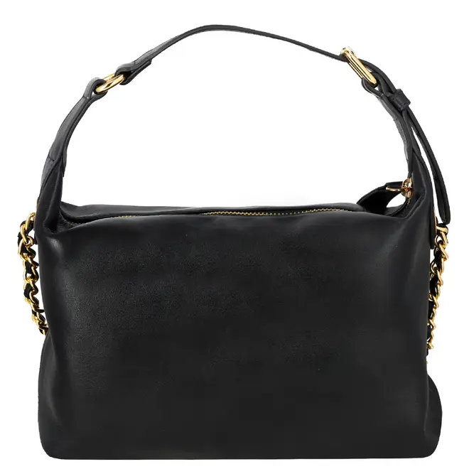 BOLSA MÉDIA LUIZA BARCELOS PRETO