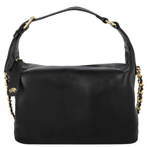 BOLSA MÉDIA LUIZA BARCELOS PRETO