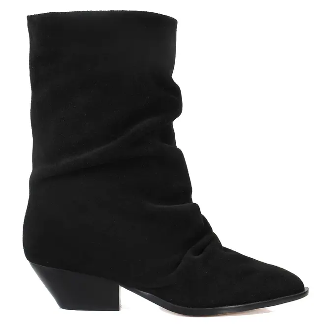 BOTA SALTO BAIXO LUCY PAULA TORRES PRETO