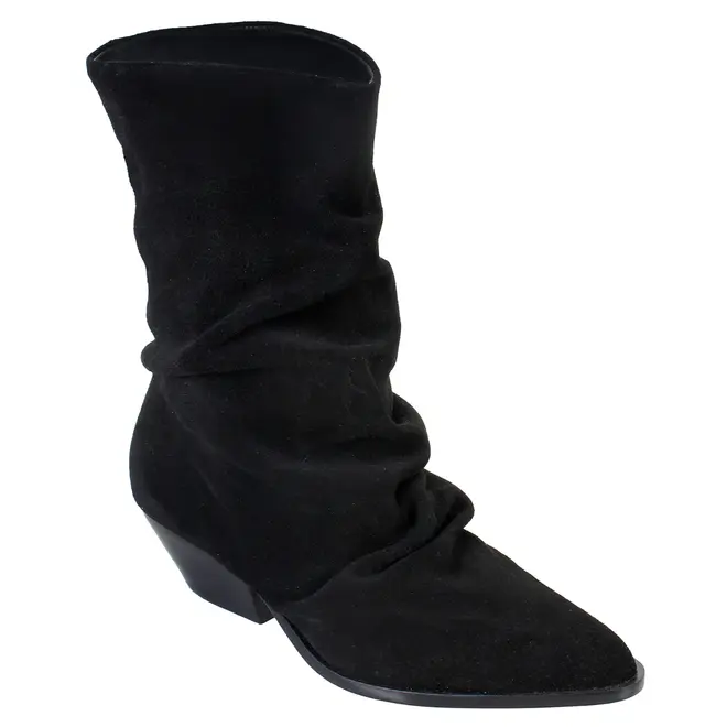 BOTA SALTO BAIXO LUCY PAULA TORRES PRETO