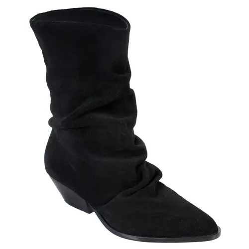 BOTA SALTO BAIXO LUCY PAULA TORRES PRETO