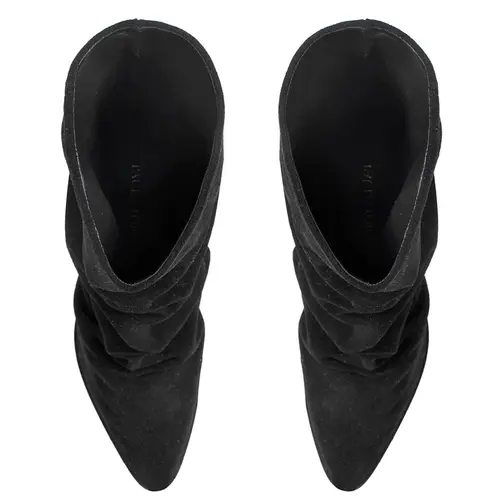 BOTA SALTO BAIXO LUCY PAULA TORRES PRETO