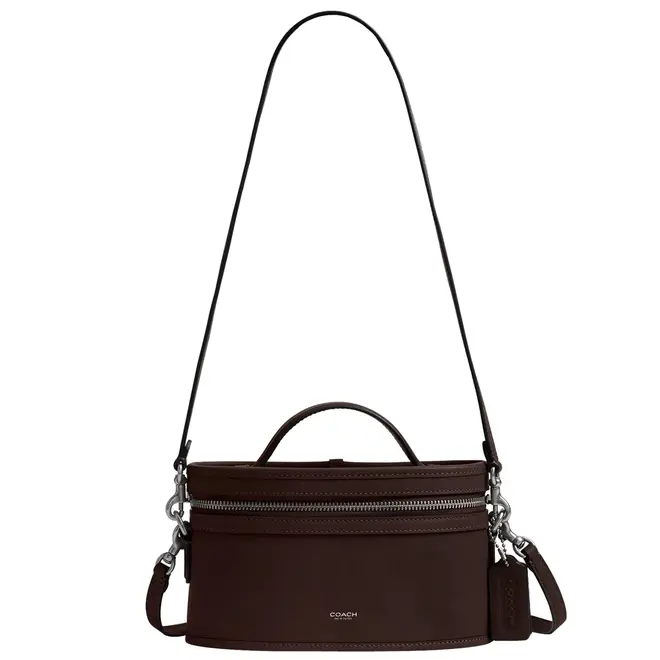 BOLSA COACH NEW YORK TRAIL BAG MARROM