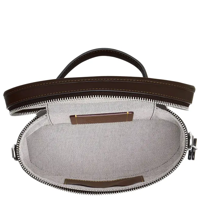 BOLSA COACH NEW YORK TRAIL BAG MARROM