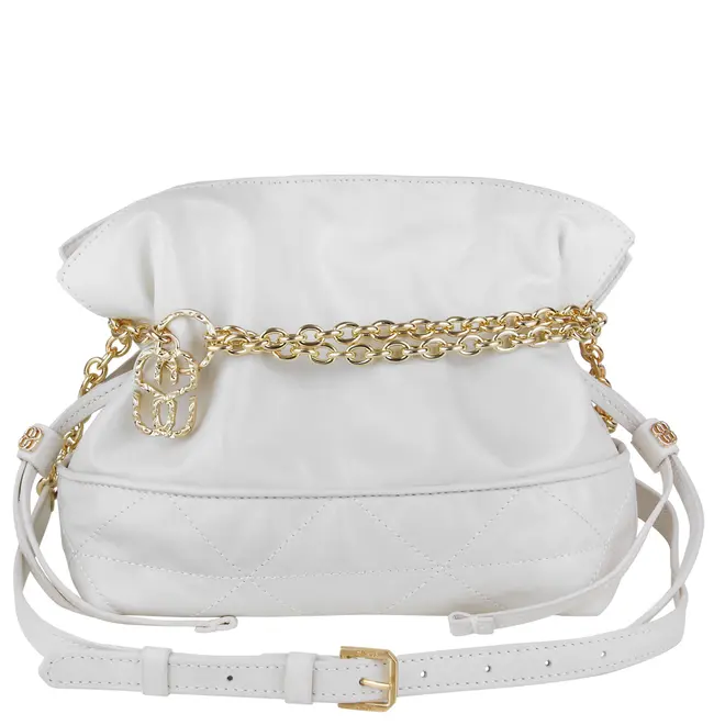 BOLSA MÉDIA BUCKET SAMMY  SCHUTZ BRANCO