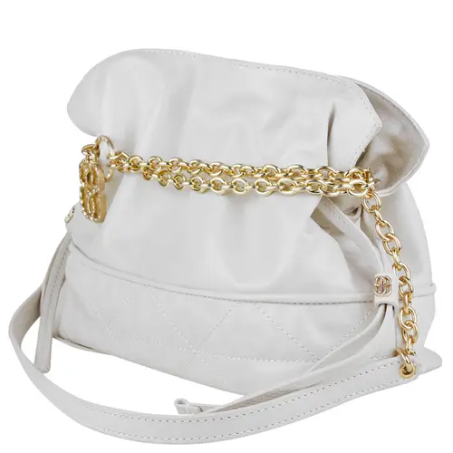 BOLSA MÉDIA BUCKET SAMMY  SCHUTZ BRANCO