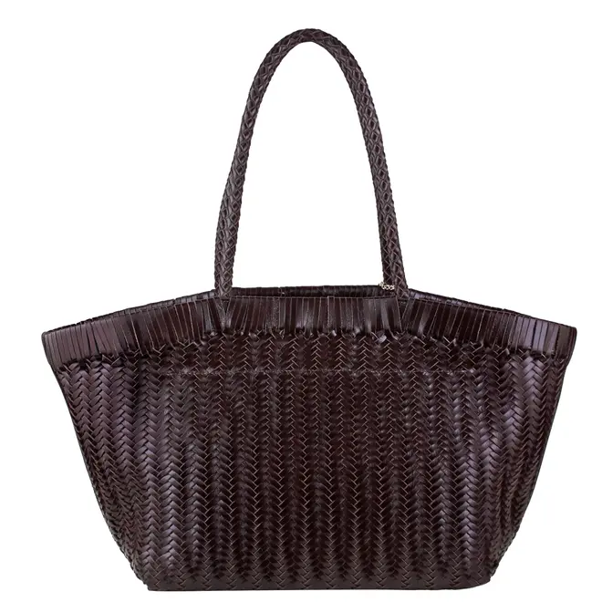 BOLSA MÉDIA TOTE TRESSÊ SCHUTZ MARROM