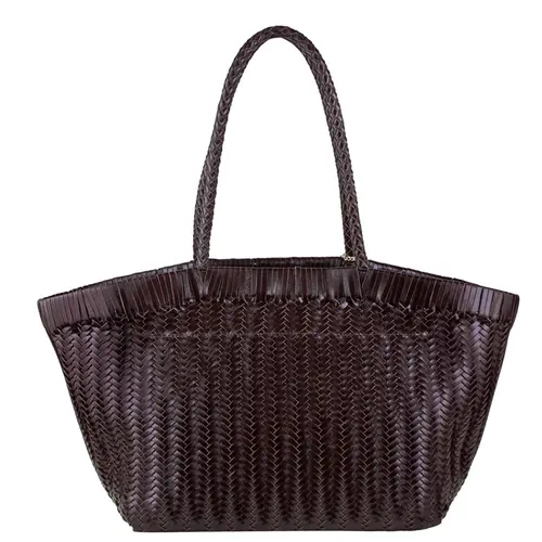 BOLSA MÉDIA TOTE TRESSÊ SCHUTZ MARROM