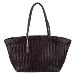 BOLSA MÉDIA TOTE TRESSÊ SCHUTZ MARROM