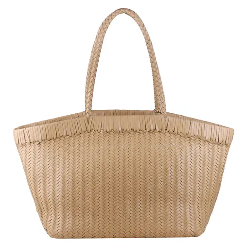 BOLSA MÉDIA TOTE TRESSÊ SCHUTZ BEGE