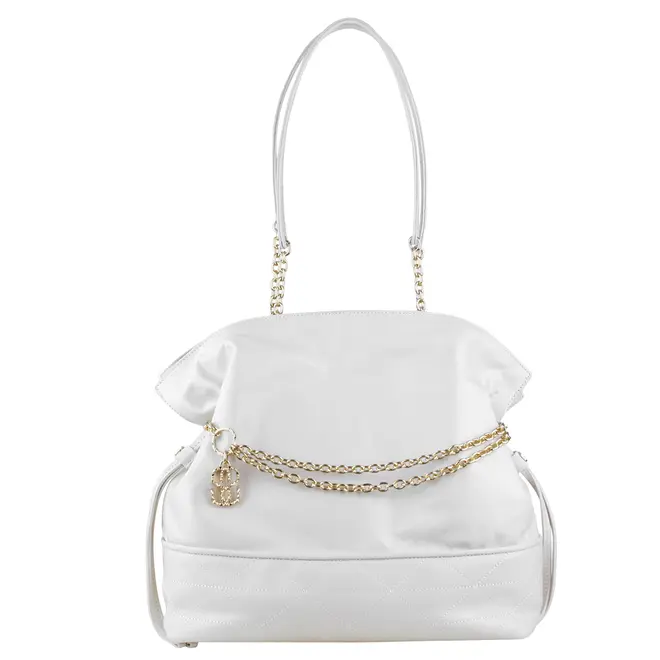 BOLSA MÉDIA SHOPPING SAMMY SCHUTZ BRANCO
