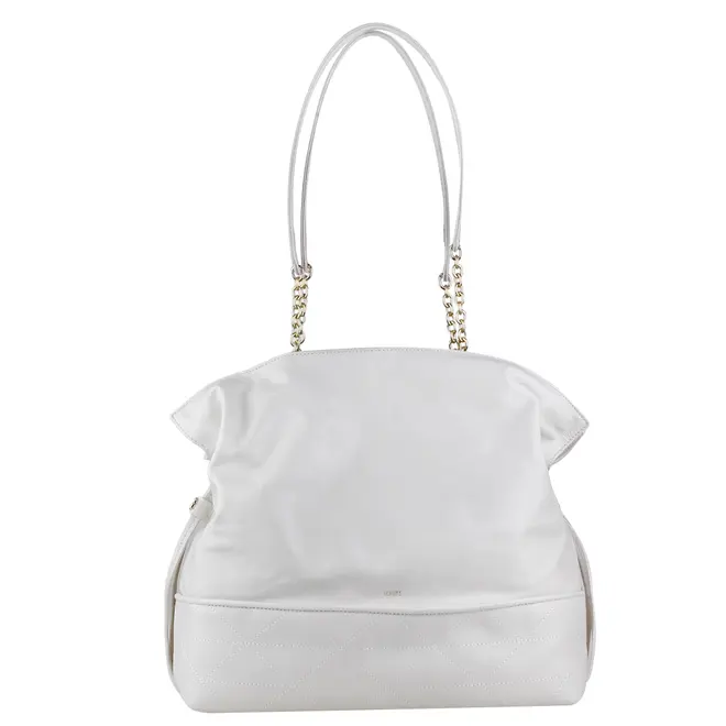 BOLSA MÉDIA SHOPPING SAMMY SCHUTZ BRANCO