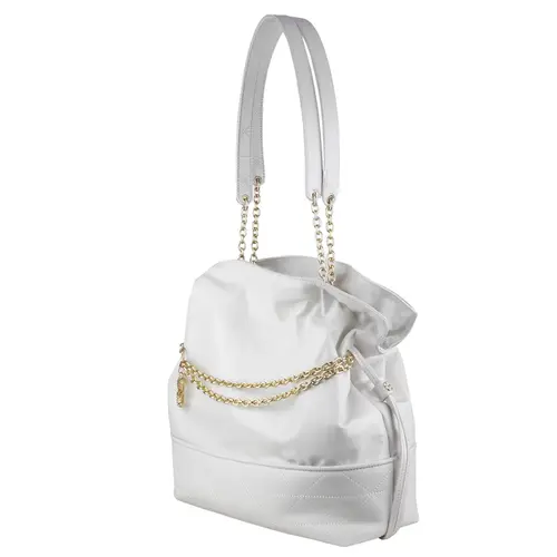BOLSA MÉDIA SHOPPING SAMMY SCHUTZ BRANCO