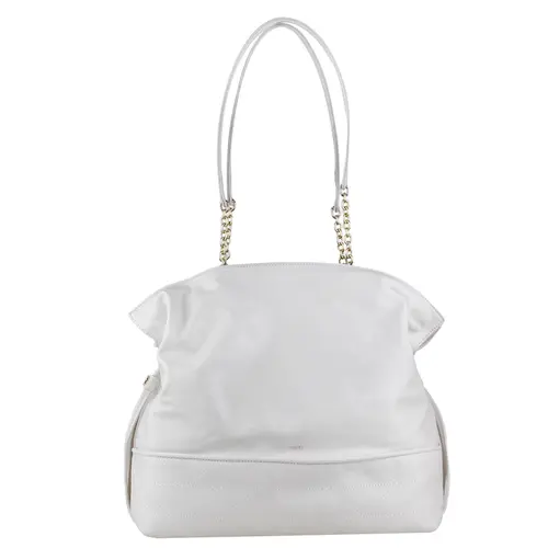 BOLSA MÉDIA SHOPPING SAMMY SCHUTZ BRANCO