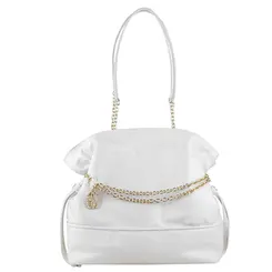 BOLSA MÉDIA SHOPPING SAMMY SCHUTZ BRANCO