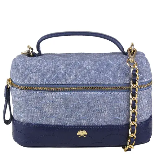 BOLSA PEQUENA VANITY LUIZA BARCELOS AZUL