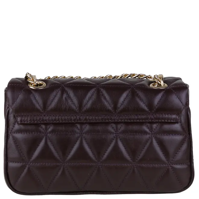 BOLSA MÉDIA MATELASSÊ 944 SCHUTZ MARROM