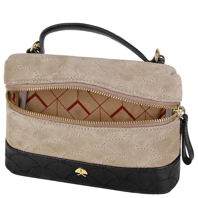 BOLSA PEQUENA VANITY LUIZA BARCELOS BEGE