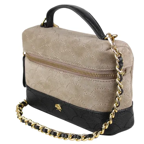 BOLSA PEQUENA VANITY LUIZA BARCELOS BEGE