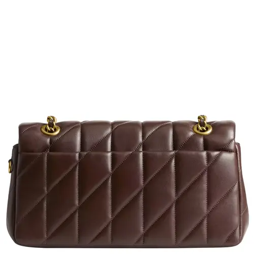 BOLSA COACH NEW YORK TABBY SHOULDER 26 MARROM