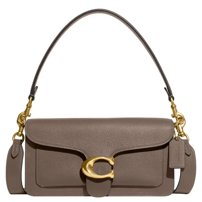 BOLSA COACH NEW YORK TABBY 26 MARROM