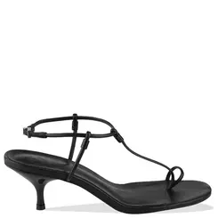 SANDÁLIA SALTO MÉDIO SCHUTZ PRETO