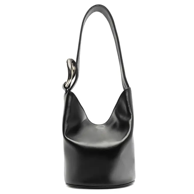BOSLA PEQUENA BUCKET AREZZO PRETO