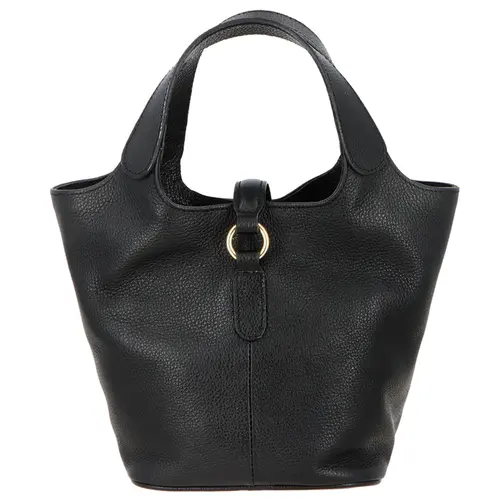 BOLSA MÉDIA LUIZA BARCELOS PRETO