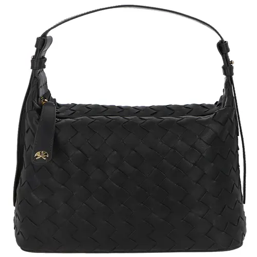 BOLSA MÉDIA LUIZA BARCELOS PRETO