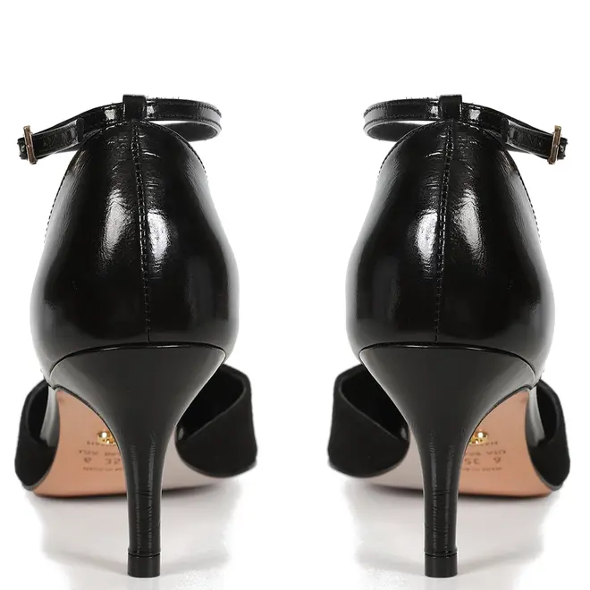 SCARPIN SALTO BAIXO BONIE PAULA TORRES PRETO