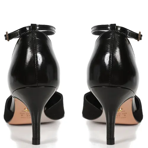 SCARPIN SALTO BAIXO BONIE PAULA TORRES PRETO