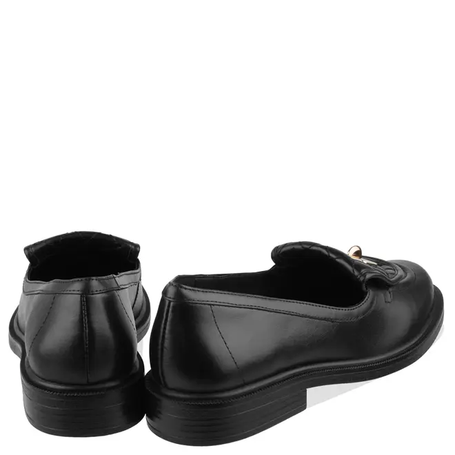 MOCASSIM SALTO BAIXO AREZZO PRETO