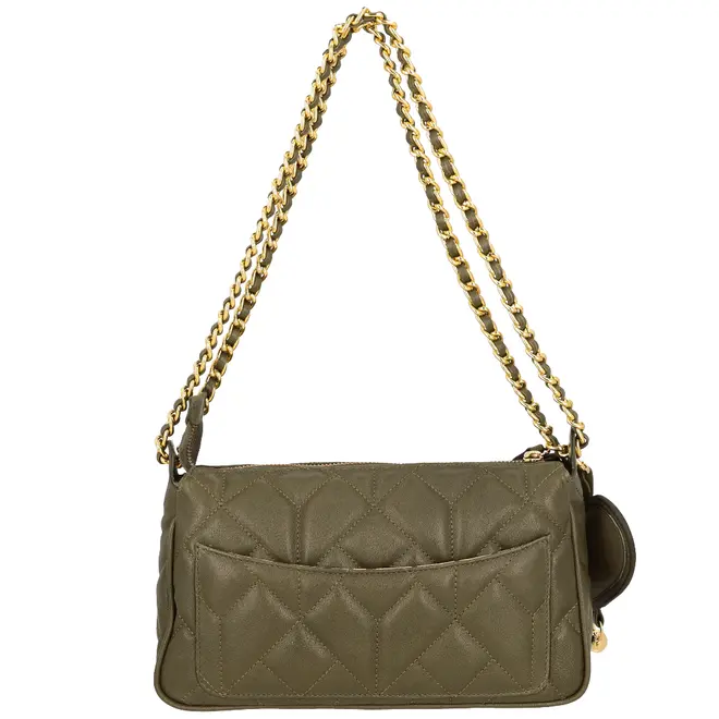 BOLSA PEQUENA MATELASSÊ LUIZA BARCELOS VERDE