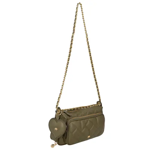 BOLSA PEQUENA MATELASSÊ LUIZA BARCELOS VERDE