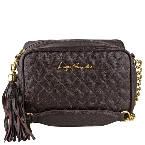 BOLSA PEQUENA LUIZA BARCELOS MARROM
