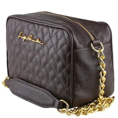 BOLSA PEQUENA LUIZA BARCELOS MARROM
