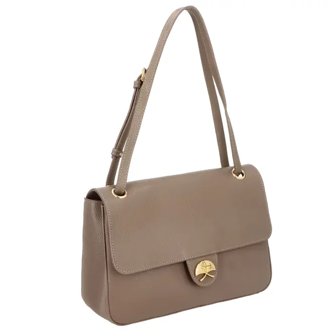 BOLSA MÉDIA LUIZA BARCELOS CINZA